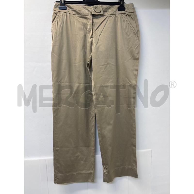 PANTALONE DONNA LUISA SPAGNOLI BEIGE | Mercatino dell'Usato Acerra 1