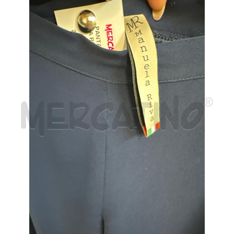 PANTALONE DONNA MANUELA RIVA BLU | Mercatino dell'Usato Acerra 3
