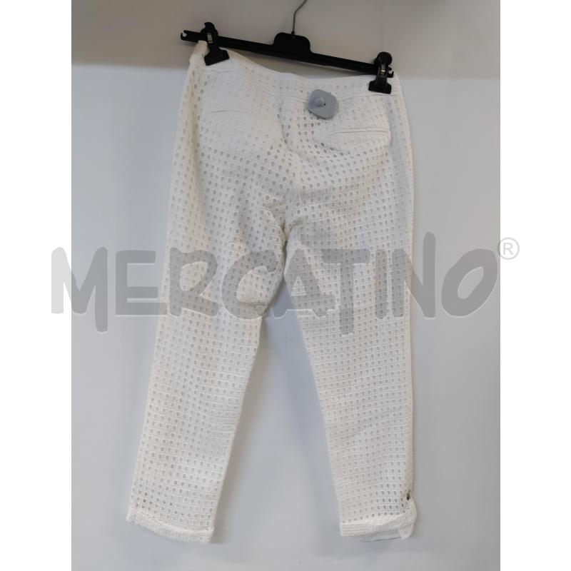 PANTALONE DONNA MARELLA SPORT BIANCO TRAFORATO | Mercatino dell'Usato Acerra 2