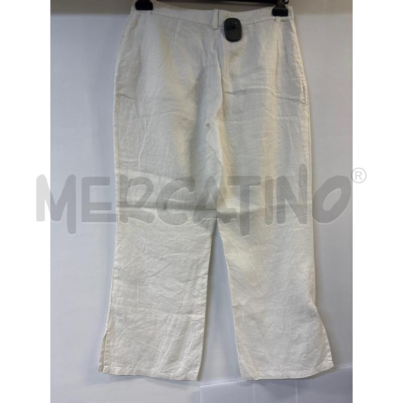 PANTALONE DONNA MARLBORO BIANCO | Mercatino dell'Usato Acerra 2
