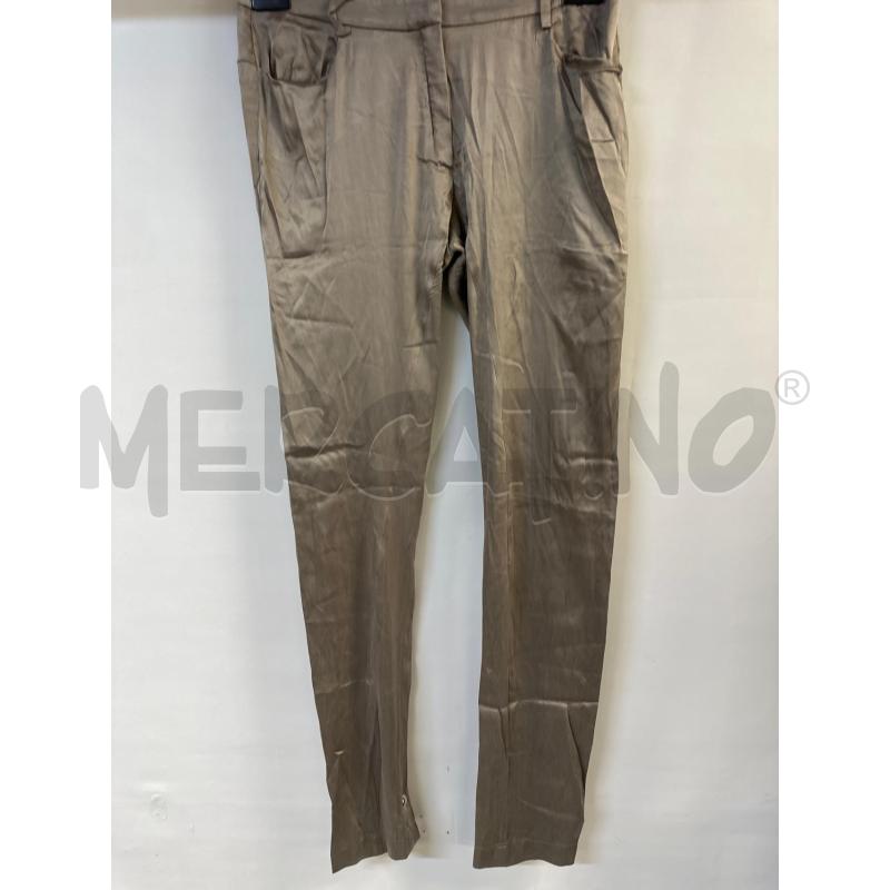 PANTALONE DONNA MARRONE MADE IN ITALY  | Mercatino dell'Usato Acerra 1