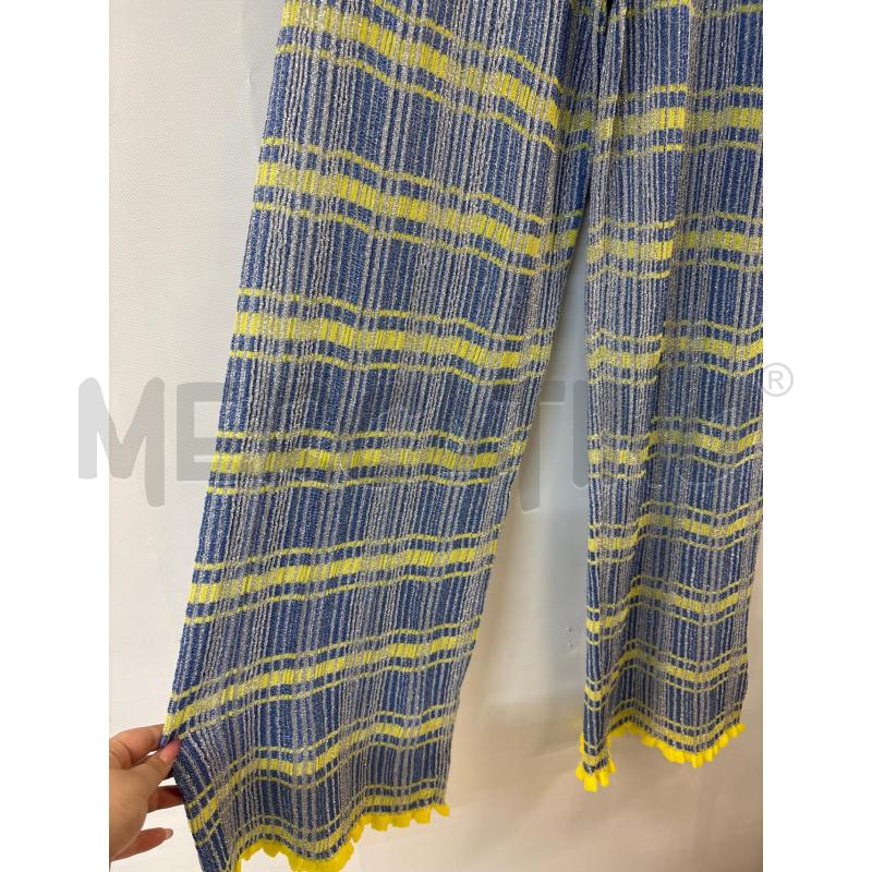 PANTALONE DONNA MISSONI BLU GIALLO BRILLANTINATO | Mercatino dell'Usato Acerra 2
