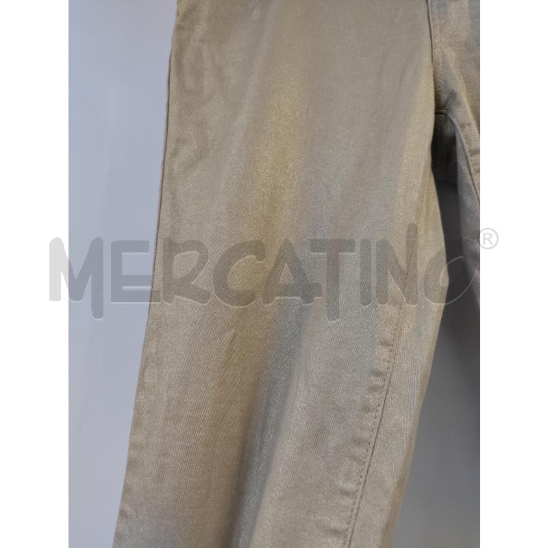 PANTALONE DONNA MORGAN BEIGE DORATO | Mercatino dell'Usato Acerra 2