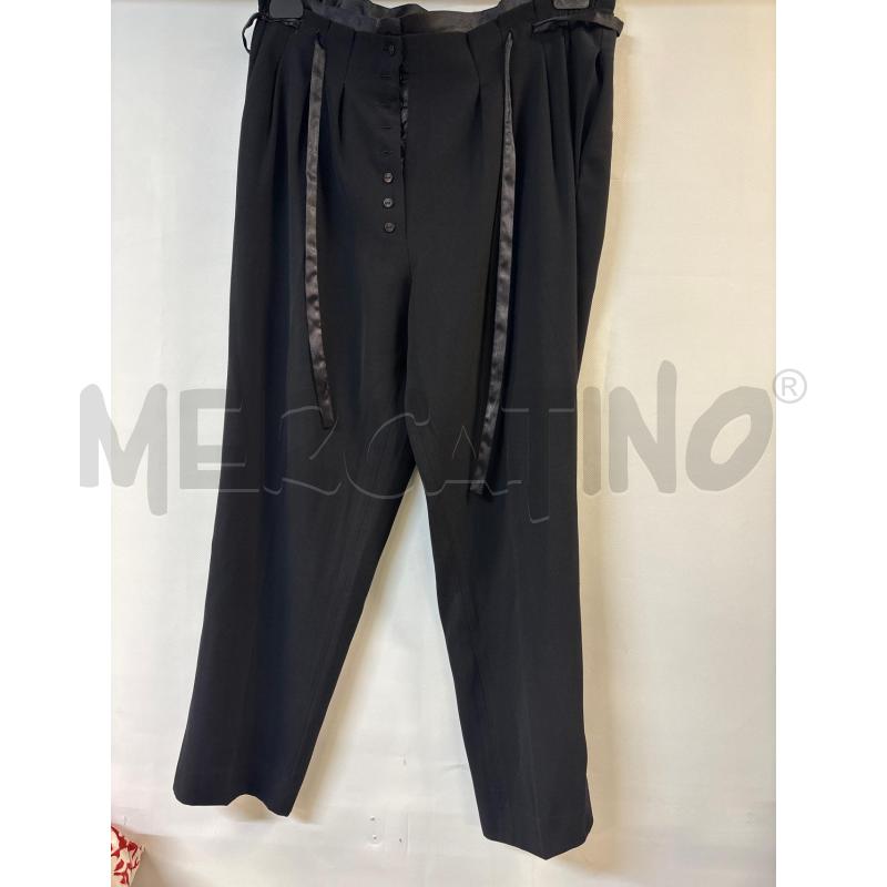 PANTALONE DONNA ROBERTA BIAGI NERO | Mercatino dell'Usato Acerra 1
