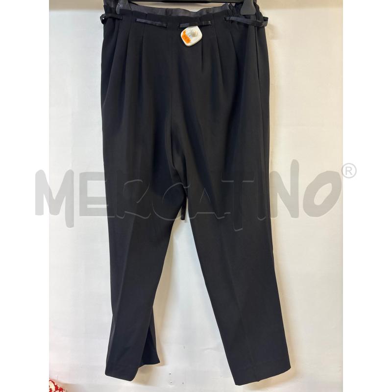 PANTALONE DONNA ROBERTA BIAGI NERO | Mercatino dell'Usato Acerra 2