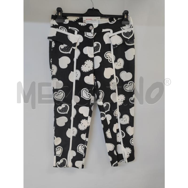 PANTALONE DONNA ROCCOBAROCCO NERO BIANCO | Mercatino dell'Usato Acerra 1