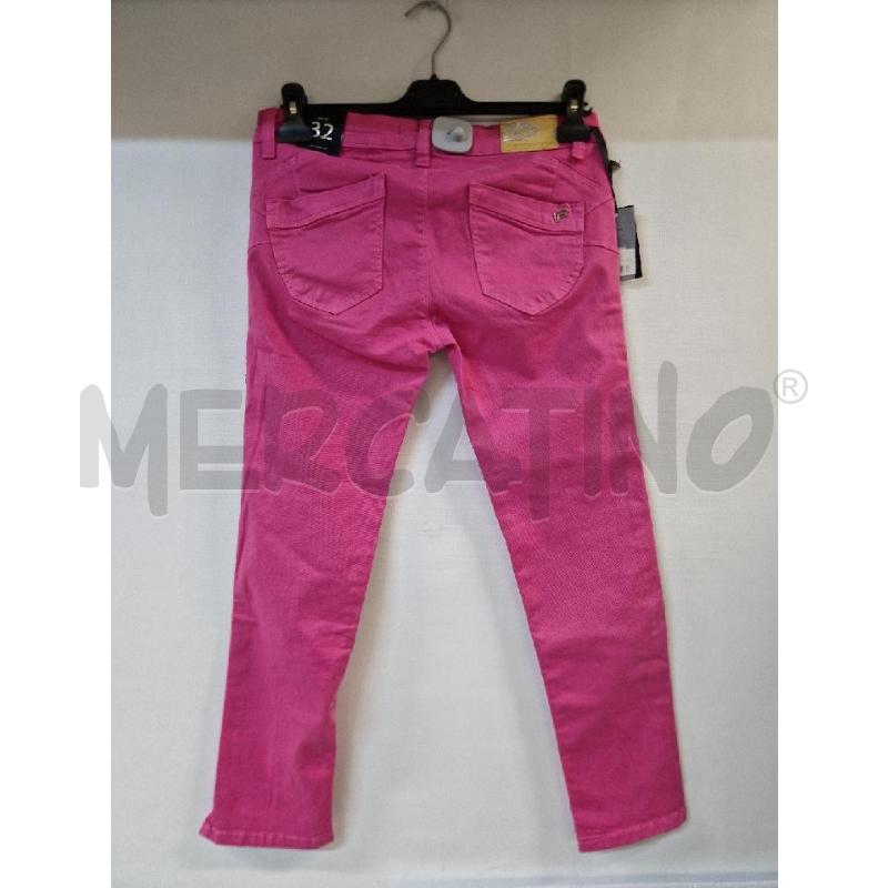 PANTALONE DONNA ROSA STRASS LATO FORNARINA | Mercatino dell'Usato Acerra 2