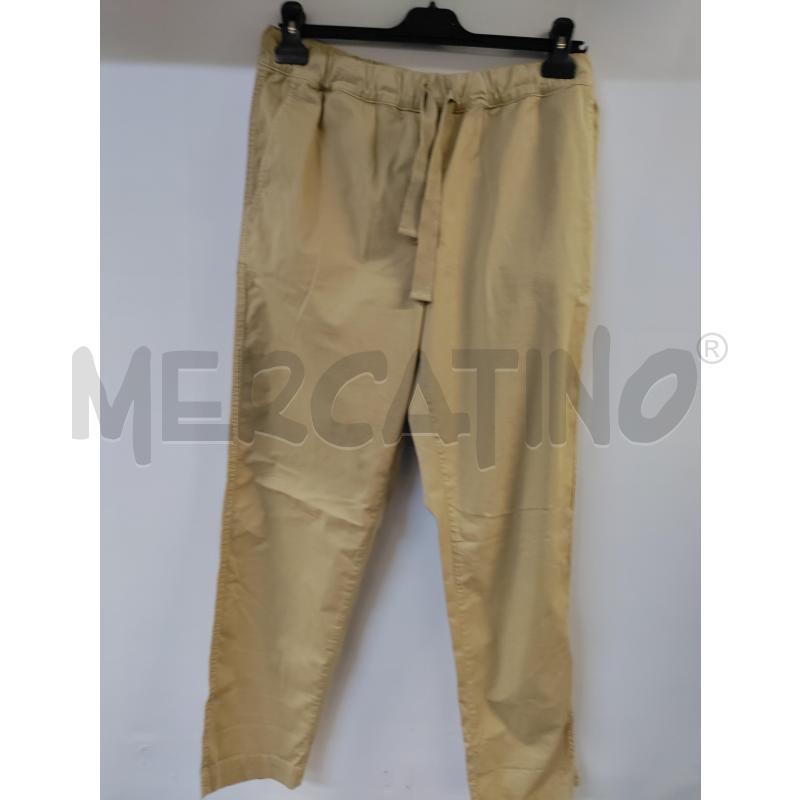 PANTALONE DONNA SEMICOUTURE BEIGE  | Mercatino dell'Usato Acerra 1