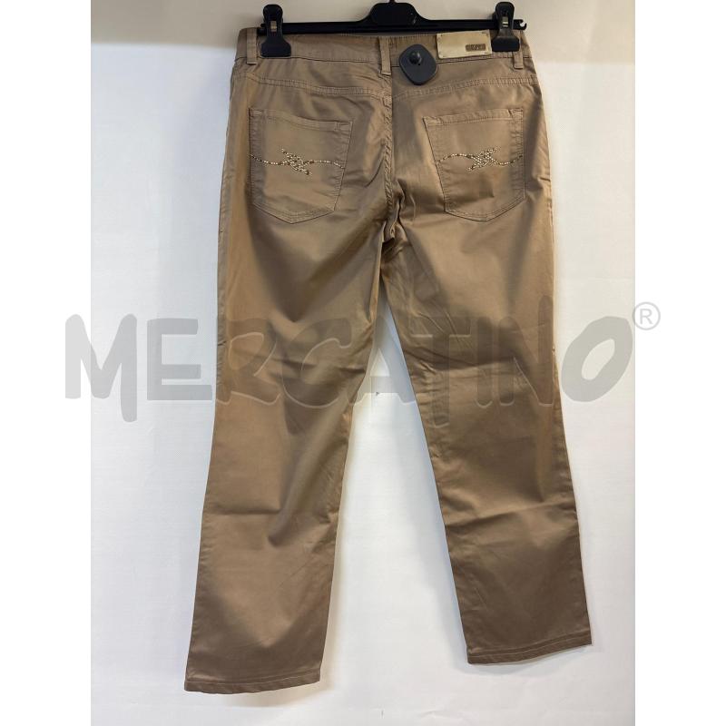 PANTALONE DONNA TRUSSARDI JEANS MARRONCINO | Mercatino dell'Usato Acerra 2