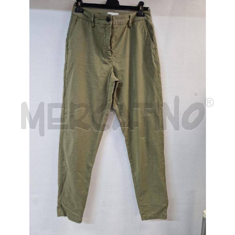 PANTALONE DONNA VERDE TOMMY HILFIGER | Mercatino dell'Usato Acerra 1