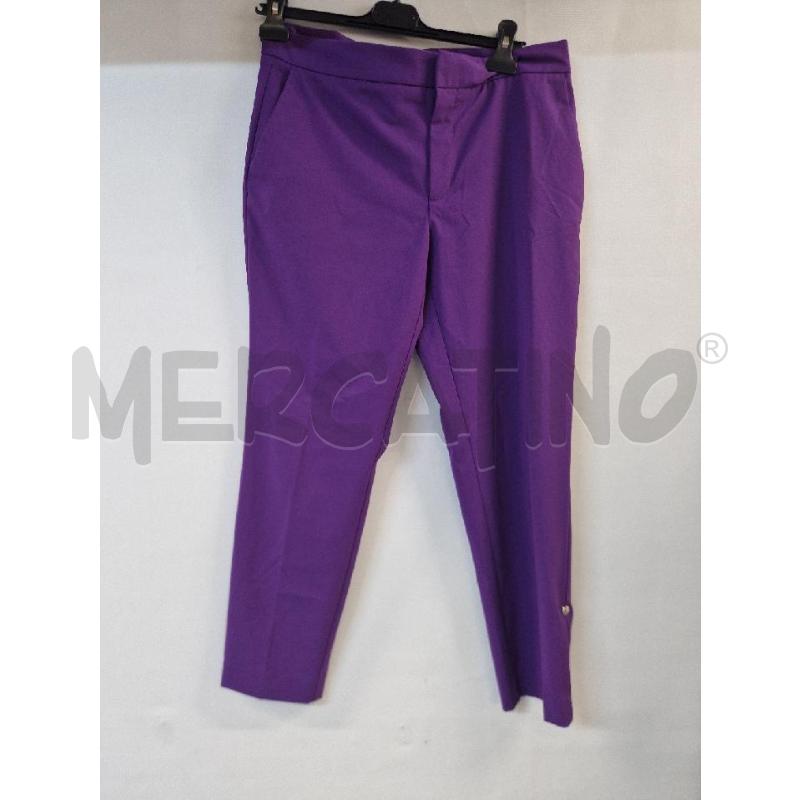 PANTALONE DONNA VIOLA ZARA  | Mercatino dell'Usato Acerra 1