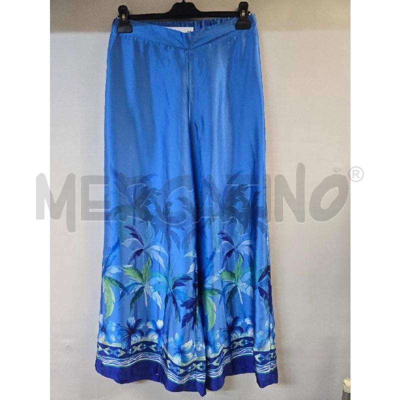 PANTALONE DONNA YAMAMAI CELESTE | Mercatino dell'Usato Acerra 1