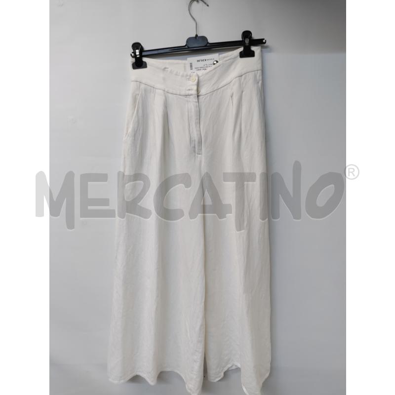 PANTALONE DONNA ZARA BIANCO | Mercatino dell'Usato Acerra 1