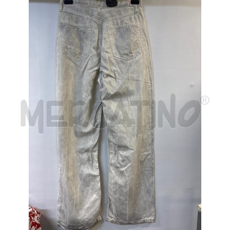 PANTALONE DONNA ZARA GRIGIO | Mercatino dell'Usato Acerra 3