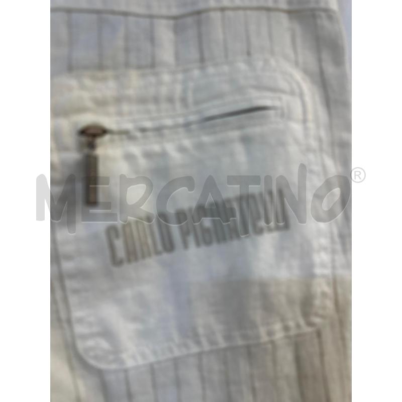 PANTALONE RAGAZZO CARLO PIGNATELLO BIABO BEIGE RIGATO | Mercatino dell'Usato Acerra 3