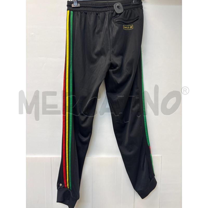 PANTALONE UOMO ADIDAS NERO RIGHE GIALLO VERDE ROSSO  | Mercatino dell'Usato Acerra 2