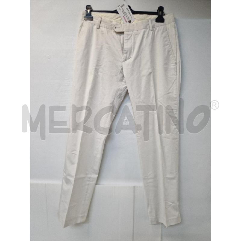 PANTALONE UOMO BIANCO TONELLO  | Mercatino dell'Usato Acerra 1