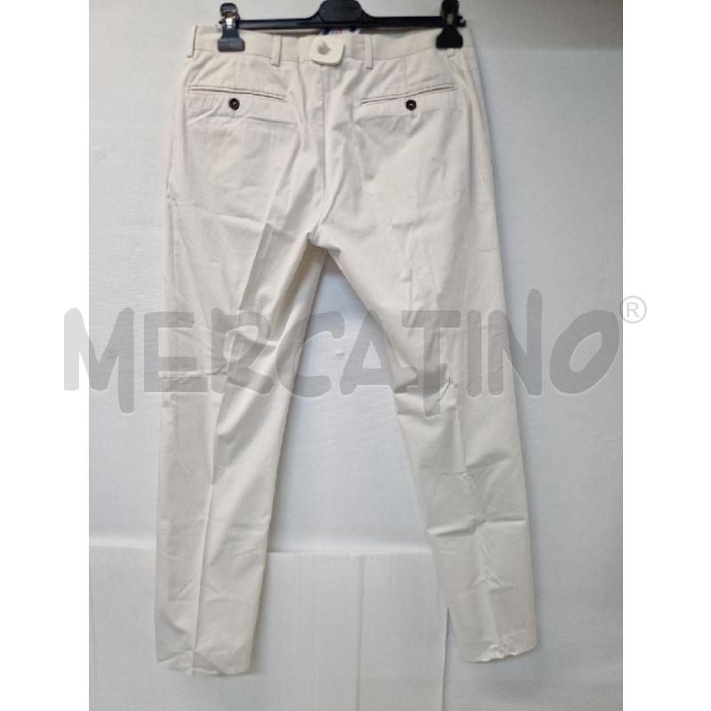 PANTALONE UOMO BIANCO TONELLO  | Mercatino dell'Usato Acerra 2