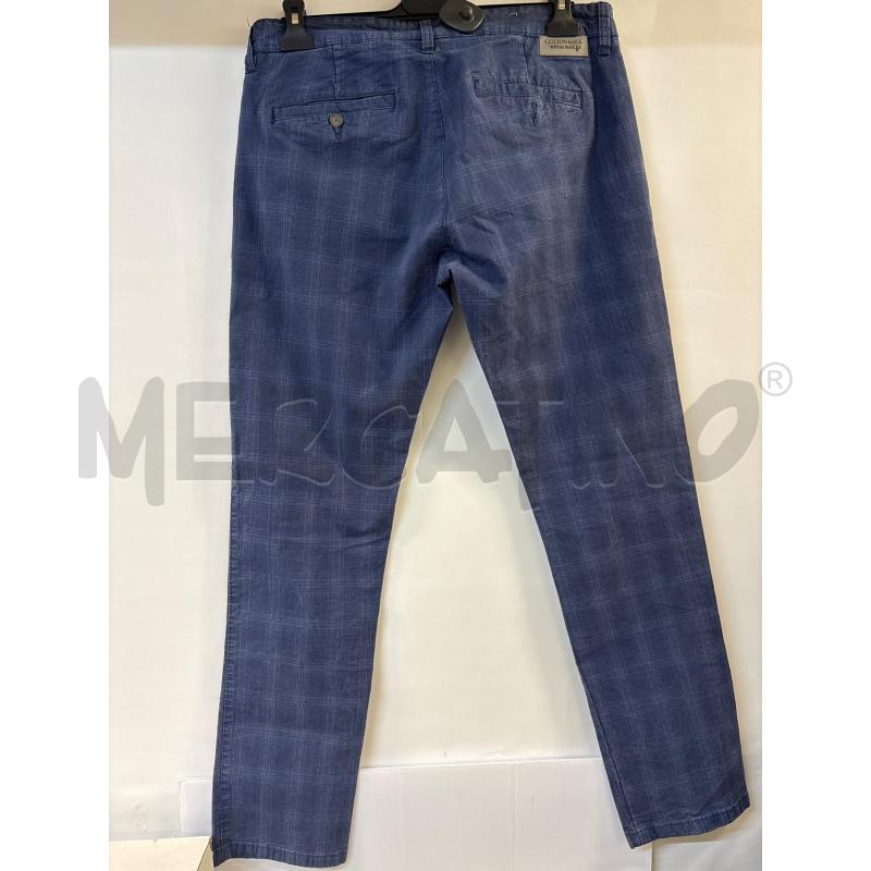 PANTALONE UOMO COTTON&SILK BLU RIGATO | Mercatino dell'Usato Acerra 2