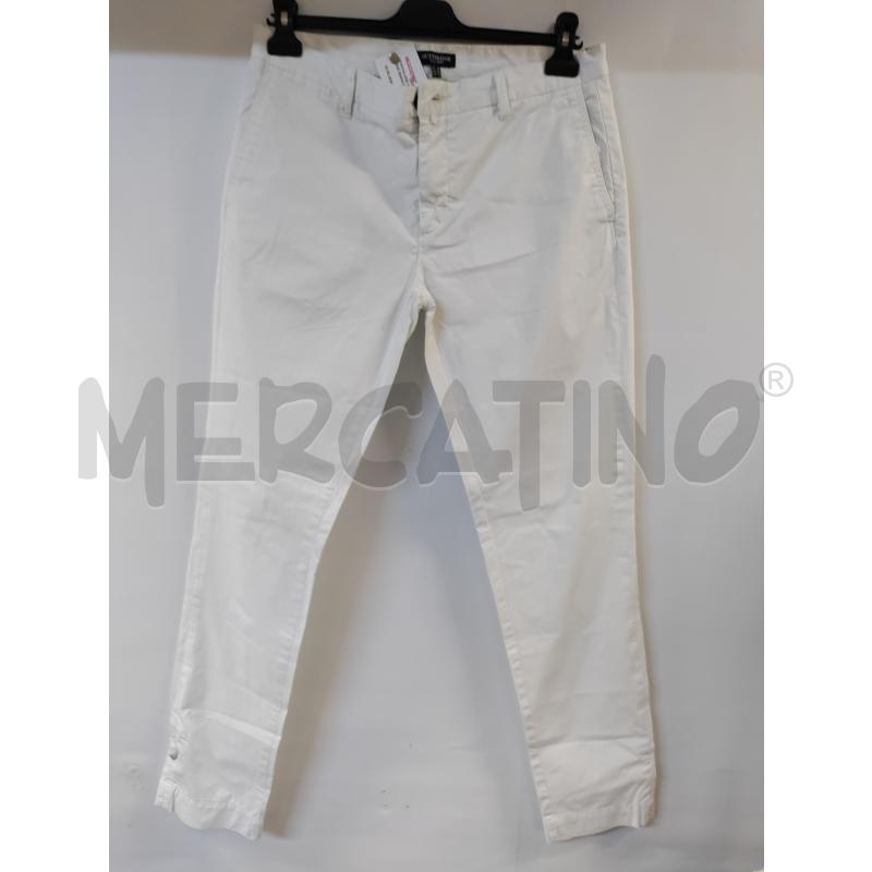 PANTALONE UOMO GUTTERIDGE BIANCO | Mercatino dell'Usato Acerra 1