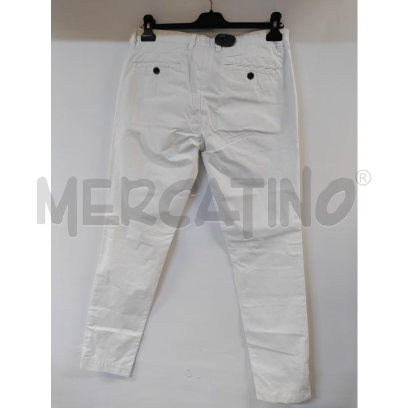 PANTALONE UOMO GUTTERIDGE BIANCO | Mercatino dell'Usato Acerra 2