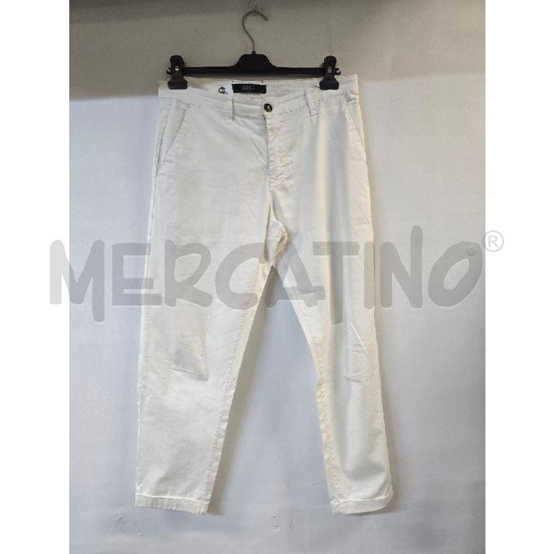 PANTALONE UOMO LIUJO BIANCO | Mercatino dell'Usato Acerra 1