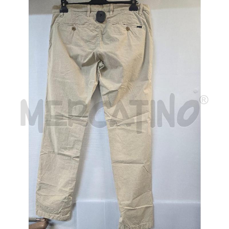 PANTALONE UOMO NAVIGARE BEIGE FABRIC STRETCH | Mercatino dell'Usato Acerra 2