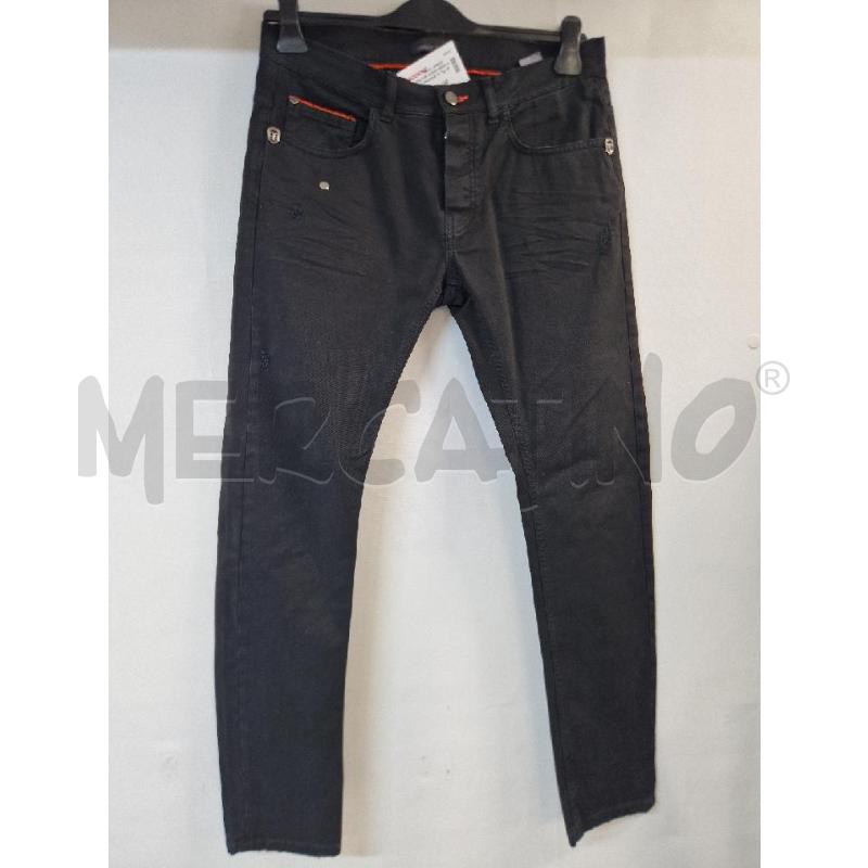 PANTALONE UOMO NERO ARANCIO FRANKIE MORELLO | Mercatino dell'Usato Acerra 1