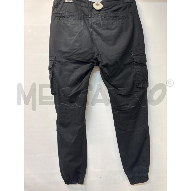 PANTALONE UOMO NERO TASCHE DF | Mercatino dell'Usato Acerra 2