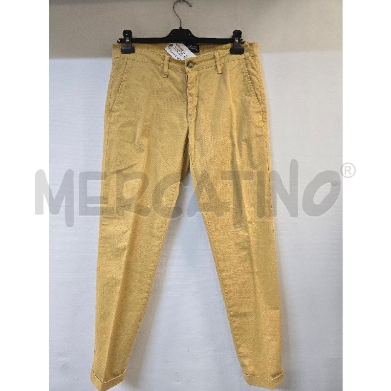 PANTALONE UOMO SARTORIA ITALIANA GIALLO | Mercatino dell'Usato Acerra 1