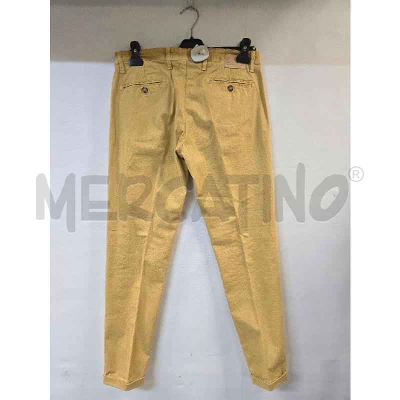 PANTALONE UOMO SARTORIA ITALIANA GIALLO | Mercatino dell'Usato Acerra 2