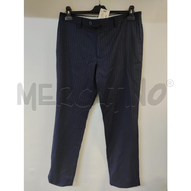 PANTALONE UOMO STR BLU RIGATO | Mercatino dell'Usato Acerra 1