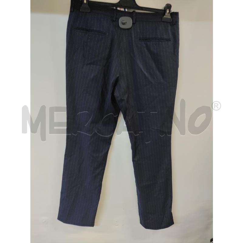 PANTALONE UOMO STR BLU RIGATO | Mercatino dell'Usato Acerra 2