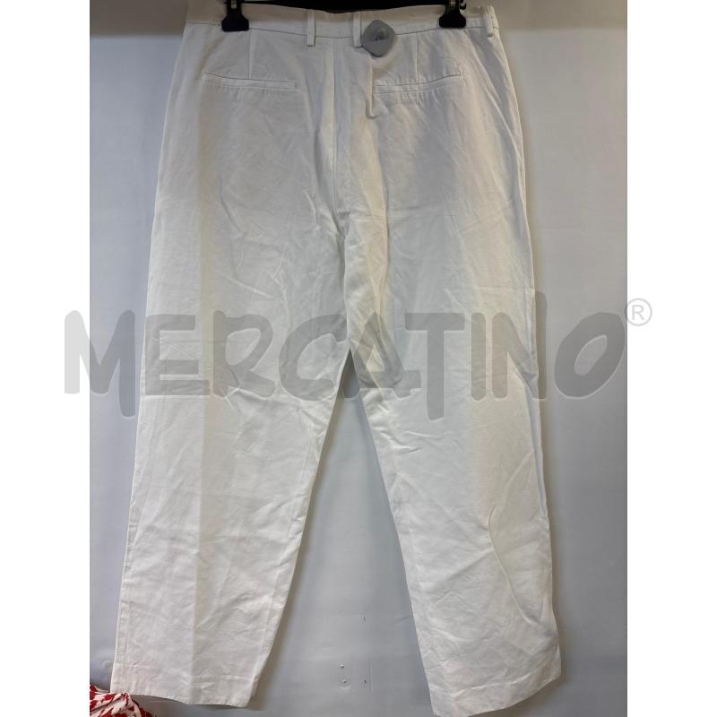 PANTALONE UOMO ZARA BIANCO | Mercatino dell'Usato Acerra 2
