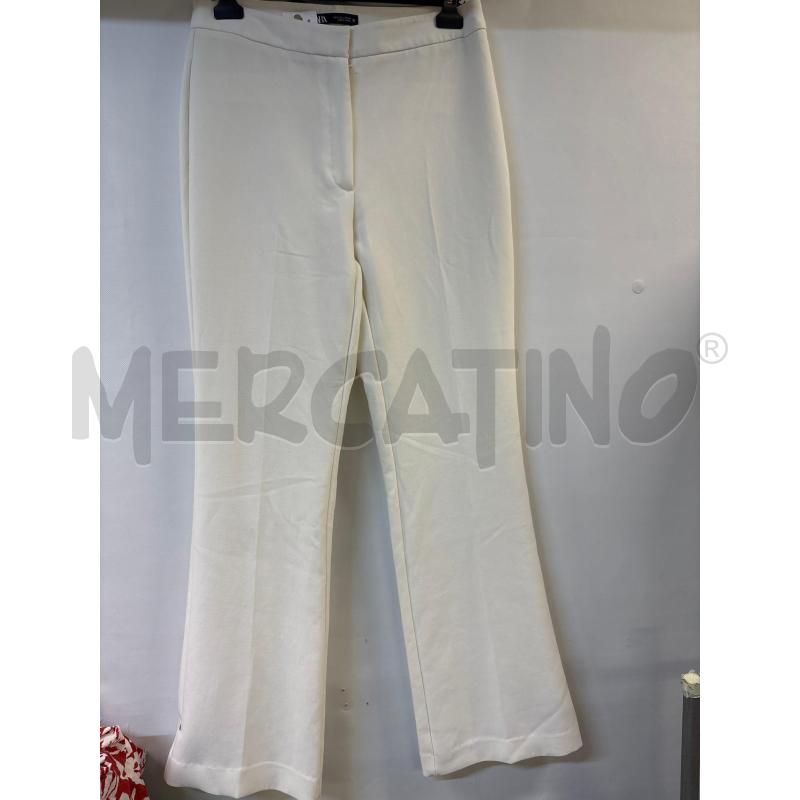 PANTALONE UOMO ZARA BIANCO | Mercatino dell'Usato Acerra 1