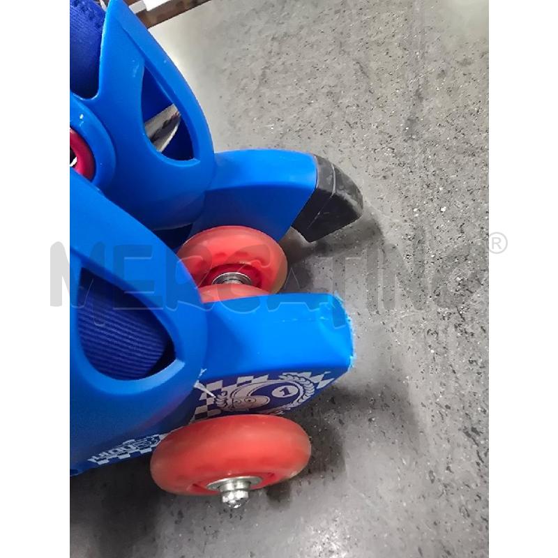 PATTINI A ROTELLE BAMBINO CELESTE N.26 | Mercatino dell'Usato Acerra 2