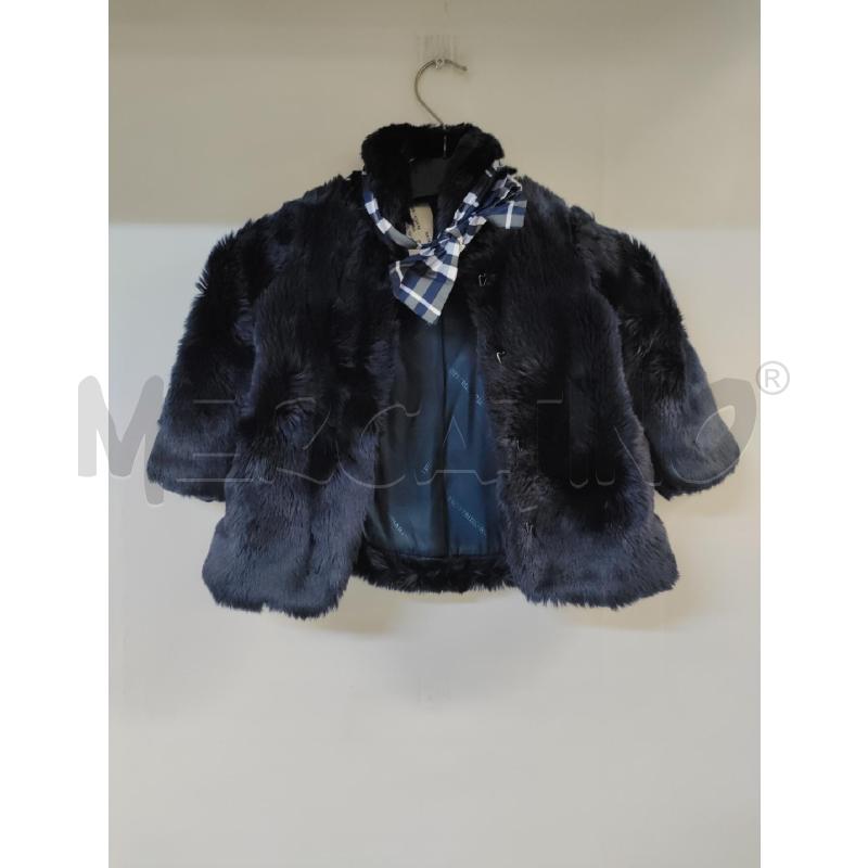 PELLICCIOTTO BAMBINA TRUSSARDI CON FIOCCO BLU | Mercatino dell'Usato Acerra 1