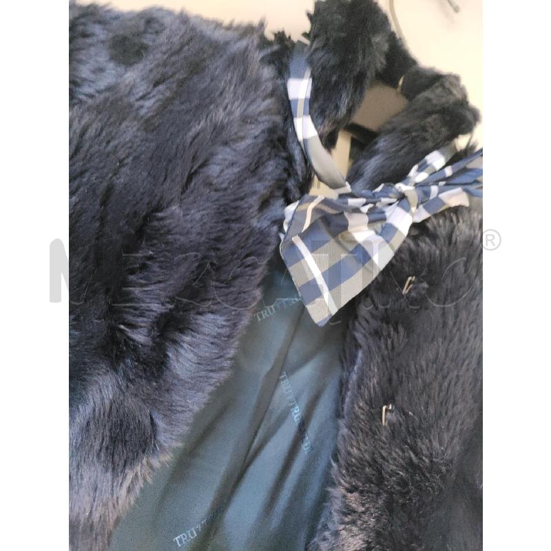 PELLICCIOTTO BAMBINA TRUSSARDI CON FIOCCO BLU | Mercatino dell'Usato Acerra 2
