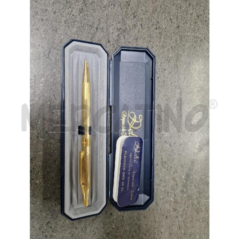 PENNA A SFERA DORATA DELTA | Mercatino dell'Usato Acerra 1