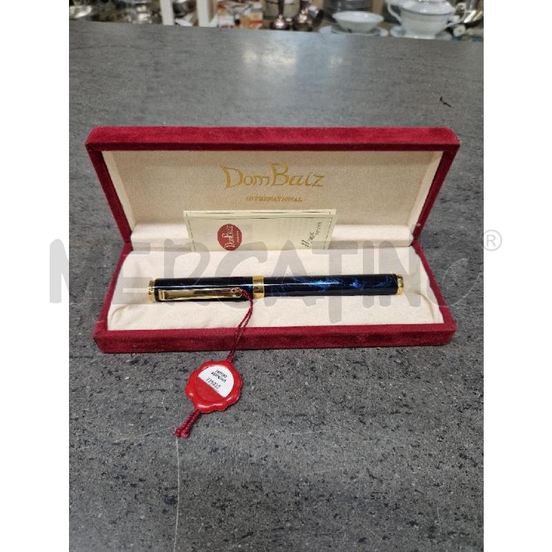 PENNA STILOGRAFICA BLU NERO DORATO  | Mercatino dell'Usato Acerra 2