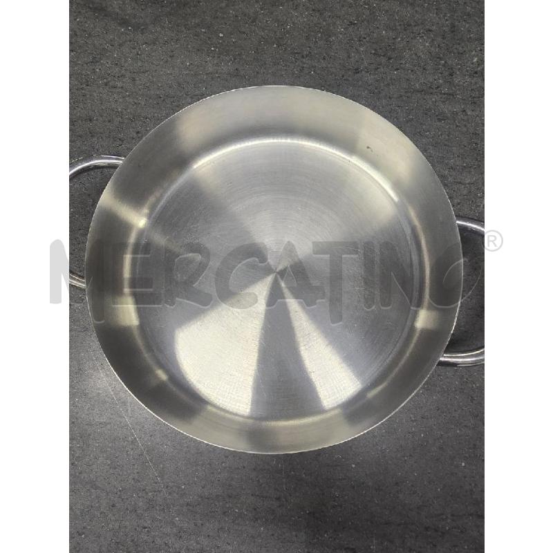 PENTOLA BASSA SILVER CON COPERCHIO | Mercatino dell'Usato Acerra 2