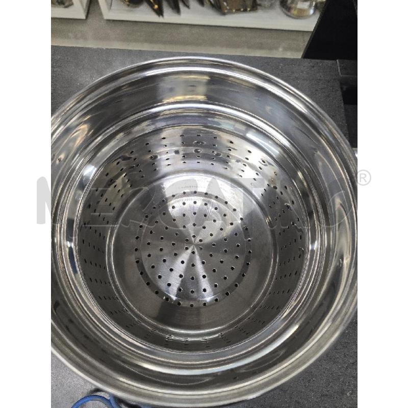 PENTOLA DOPPIA SILVER DUE MANICI CON COPERCHIO | Mercatino dell'Usato Acerra 2