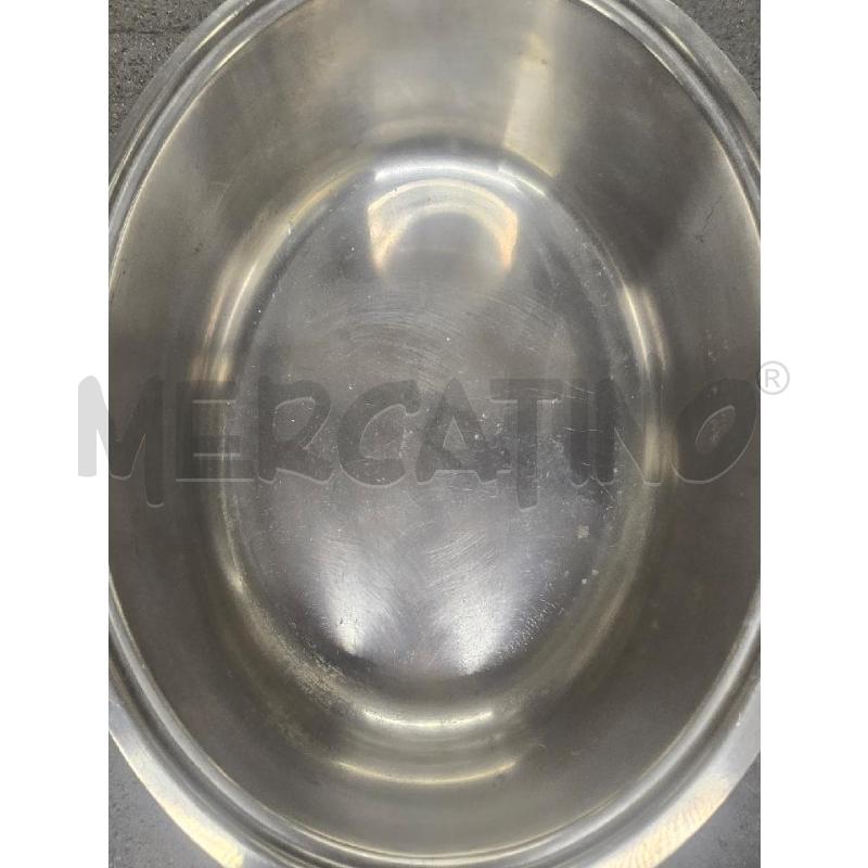 PENTOLA SILVER CON COPERCHIO OVALE  | Mercatino dell'Usato Acerra 3