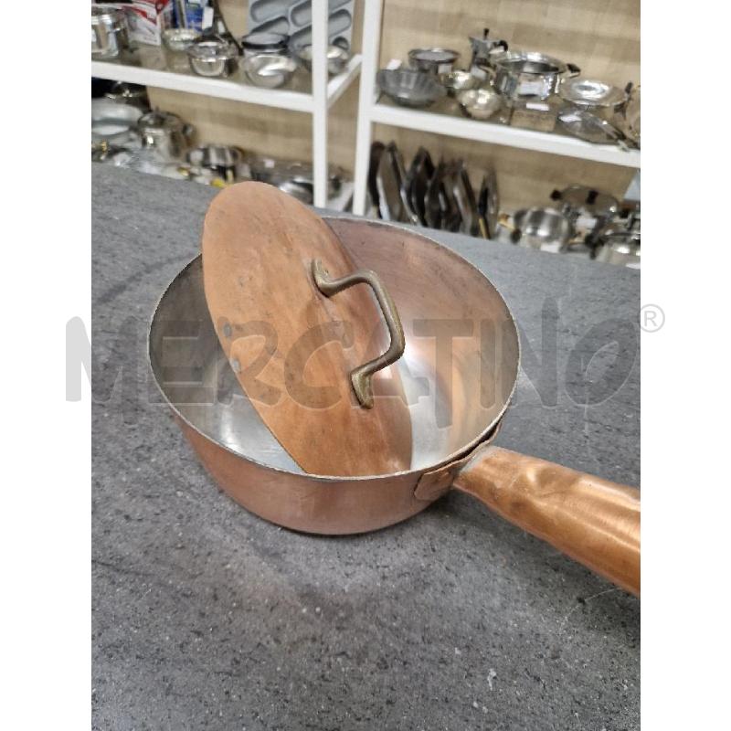 PENTOLINO RAMATO MANICO LEGNO | Mercatino dell'Usato Acerra 2