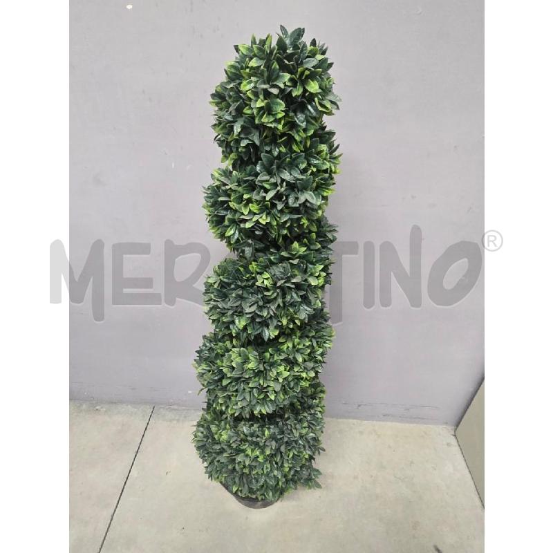 PIANTA FINTA VERDE SPIRALE | Mercatino dell'Usato Acerra 1
