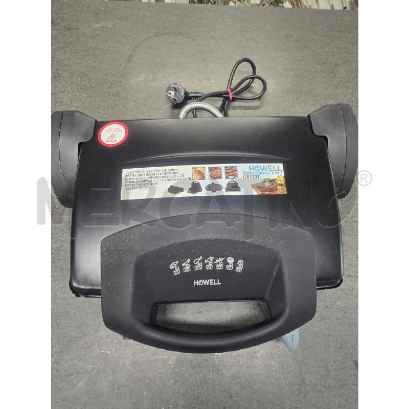 PIASTRA ELETTRICA HOWELL NERA | Mercatino dell'Usato Acerra 1