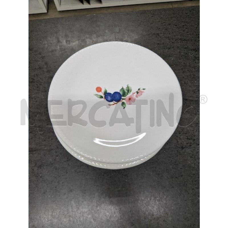 PIATTI PZ. 11 DOLCE BIANCO FRUTTA | Mercatino dell'Usato Acerra 2