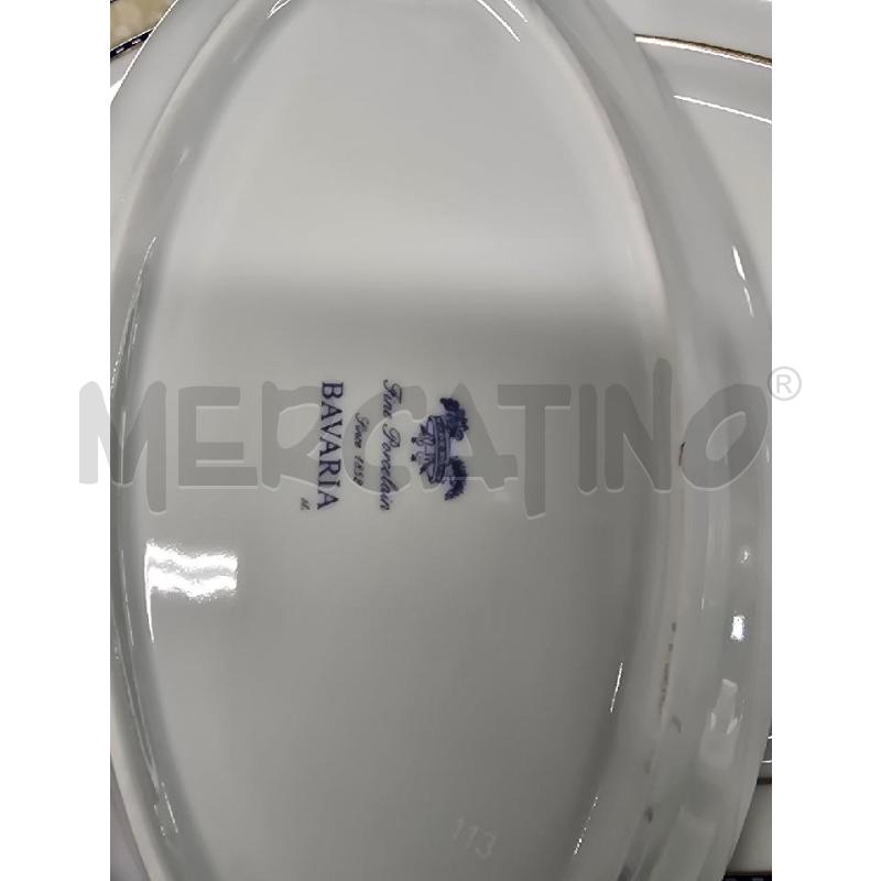 PIATTI PZ. 36 BIANCO BLU BEIGE+ZUPP+VASS | Mercatino dell'Usato Acerra 4