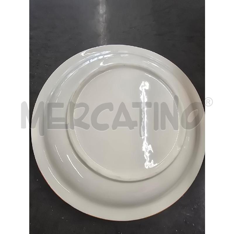 PIATTO BIANCO DEC. FIORI GIALLO | Mercatino dell'Usato Acerra 3