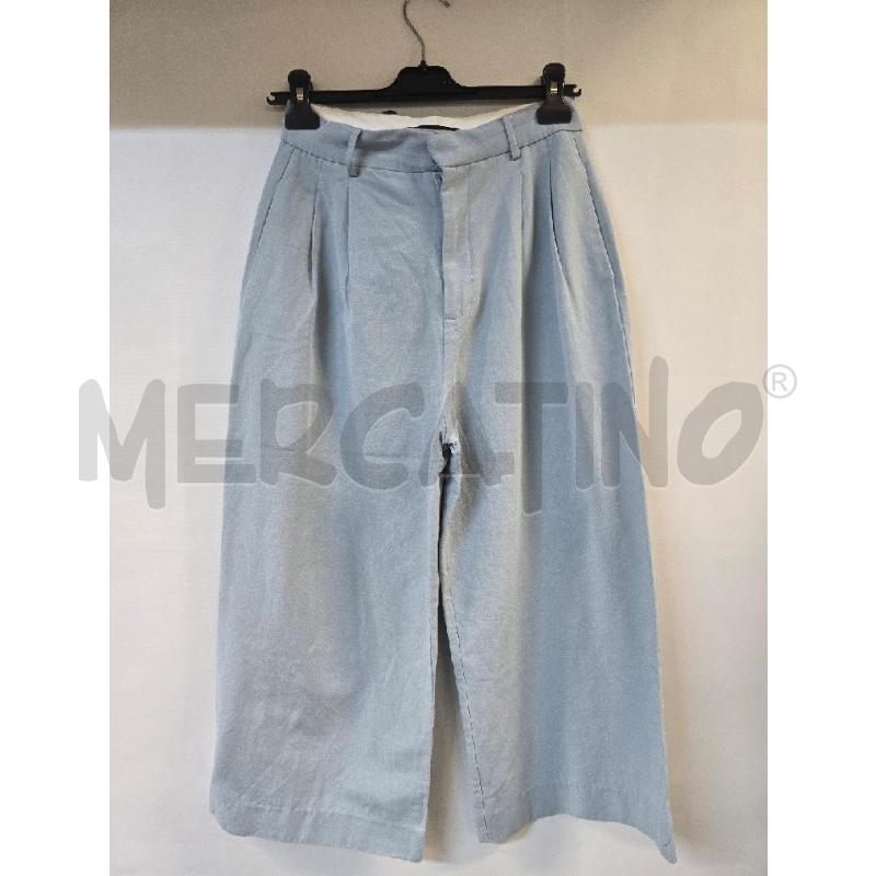 PINOCCHIETTO DONNA ZARA CELESTE | Mercatino dell'Usato Acerra 1